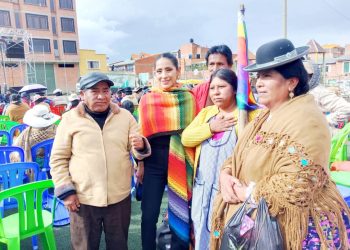 Exministra de culturas es proclamada candidata a la vicepresidencia de Evo