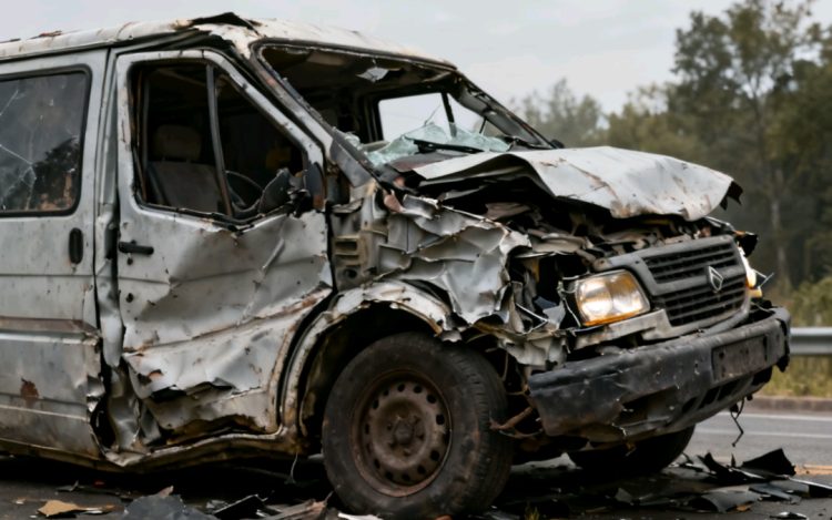Siniestro desastre aéreo deja motorizados destruidos en avenida Bolivia