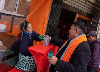 Curmi Rocha como primer concejal por La Paz, cierra campaña invitando al voto este domingo