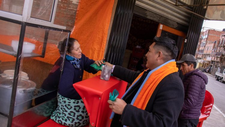 Curmi Rocha como primer concejal por La Paz, cierra campaña invitando al voto este domingo