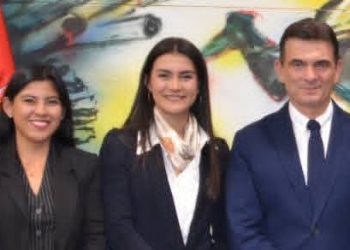 Encuentro en La Paz: Gabriela de Paiva y Rodrigo Paz acuerdan trabajar por el desarrollo de Pando