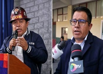 Huarachi desaparece tras orden de reclusión y Loma alerta posible fuga del exlíder de la COB