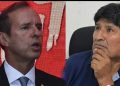 Quiroga acusa a Evo de dirigir bloqueos desde la clandestinidad mientras el país enfrenta desabastecimiento